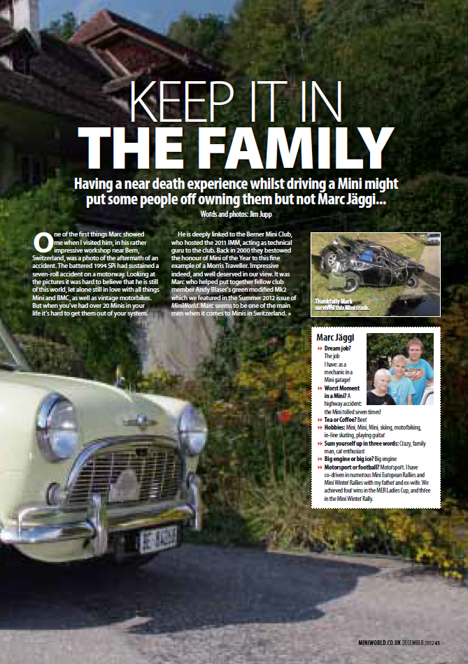 MiniWorld: Keep it in the family